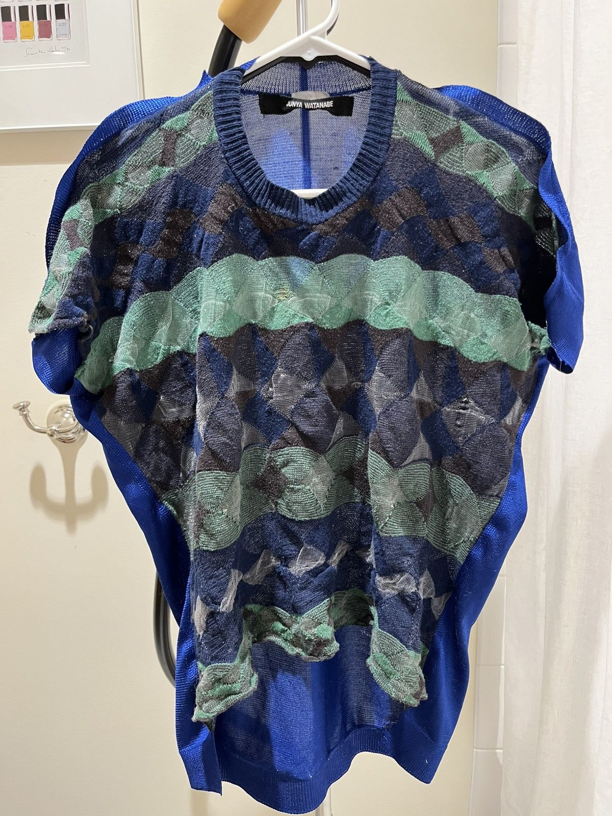 Comme des Garcons × Junya Watanabe JUNYA WATANABE see through vest Size US M / EU 48-50 / 2 - 7 Thumbnail