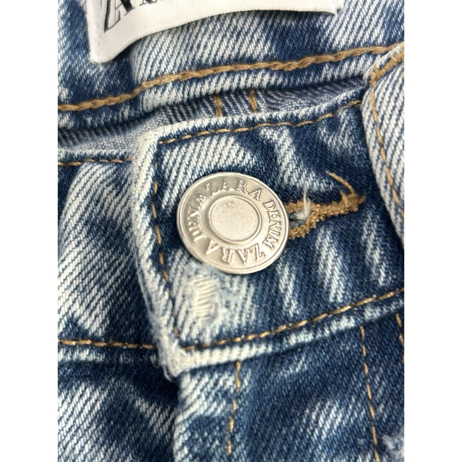 Zara VINTAGENone Zara Jeans Shirt? Size 26" / US 2 / IT 38 - 6 Thumbnail