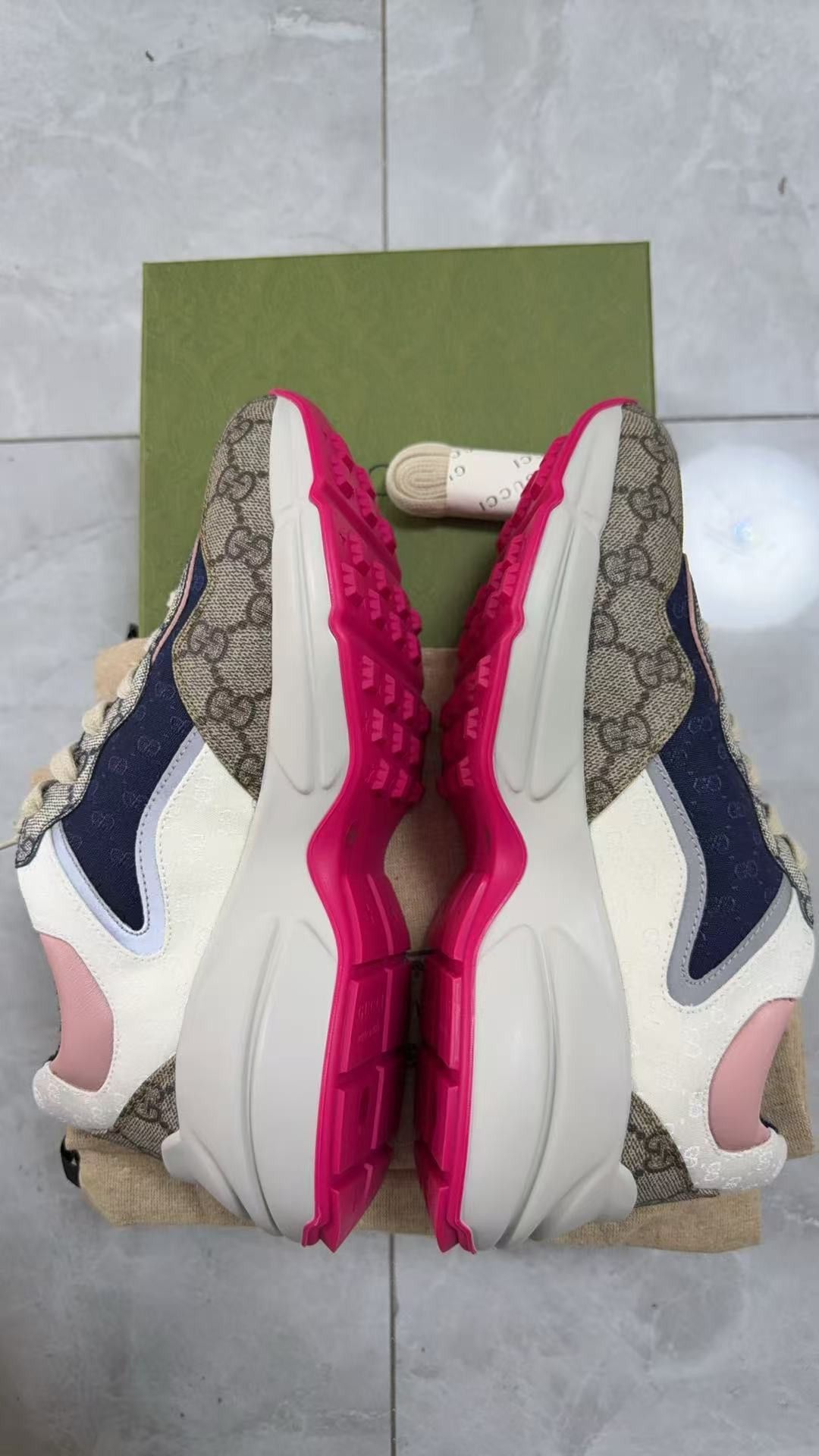 Gucci Gucci Low-Top Sneakers Size US 8.5 / IT 38.5 - 3 Thumbnail