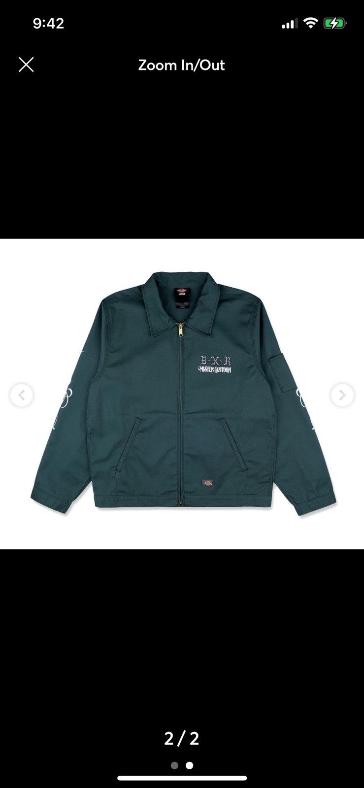 Born X Raised Born x raised mister cartoon eisenhower jacket small men’s Size US S / EU 44-46 / 1 - 2 Thumbnail