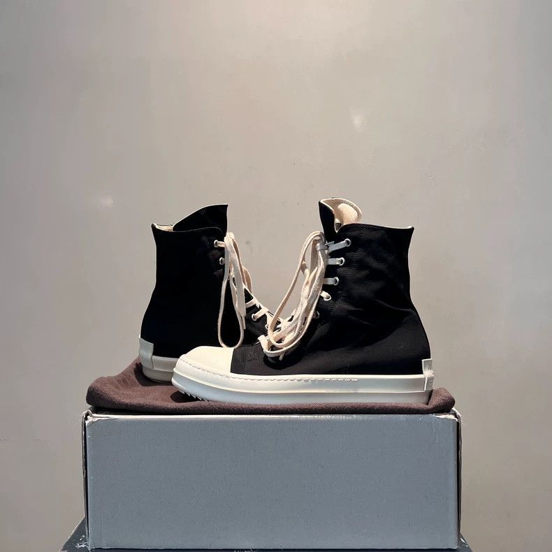 Rick Owens Rick Owens Nylon Material High-top Converse All Star Shoes Size US 7 / EU 40 - 3 Thumbnail