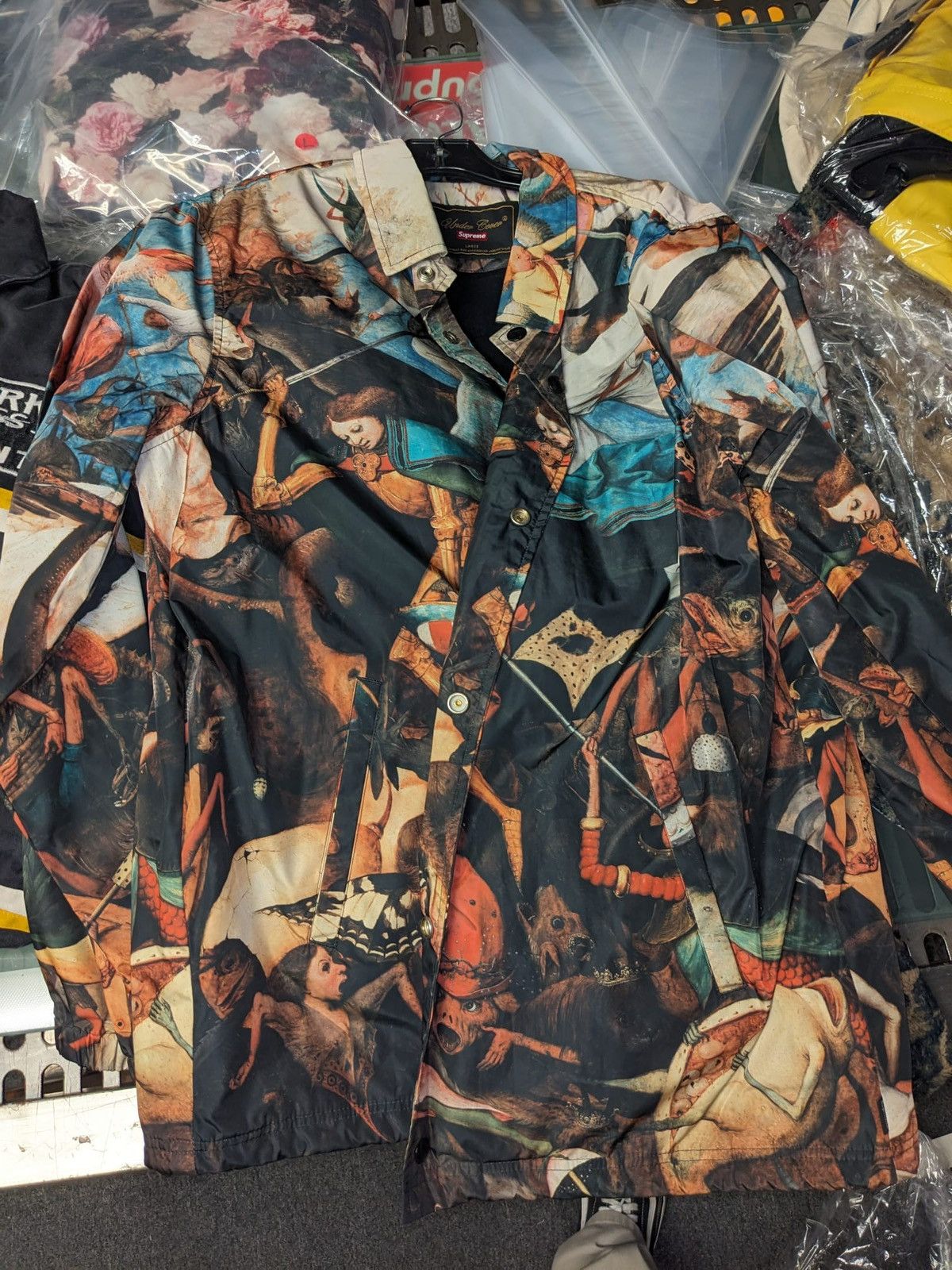 Supreme FW16 Supreme Undercover Coaches Jacket Black Multicolor L Size US L / EU 52-54 / 3 - 5 Thumbnail