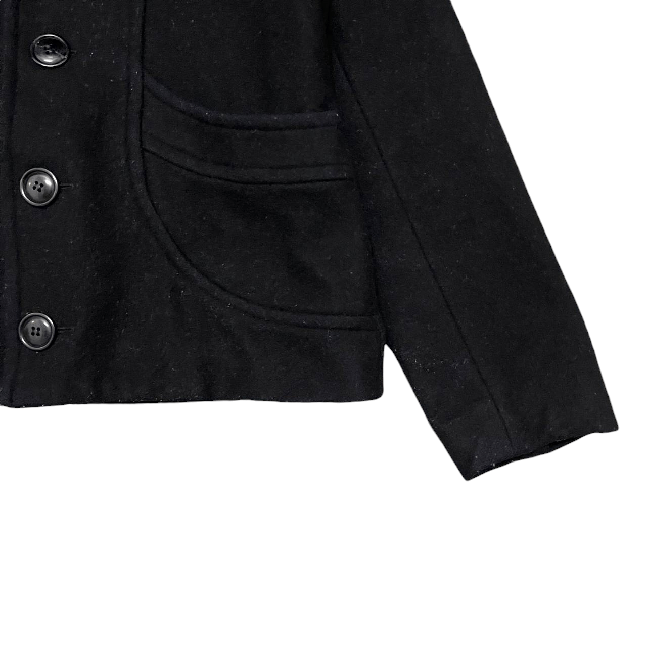 Issey Miyake Vintage Issey Miyake Sunao Kuwahara Wool Hooded Coat Size US S / EU 44-46 / 1 - 4 Thumbnail