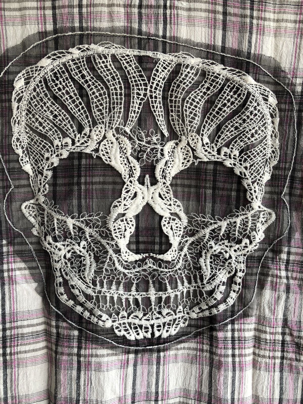 Beauty Beast Gothic Skull Big Logo Button Shirt Japan Punk style Size US S / EU 44-46 / 1 - 6 Thumbnail
