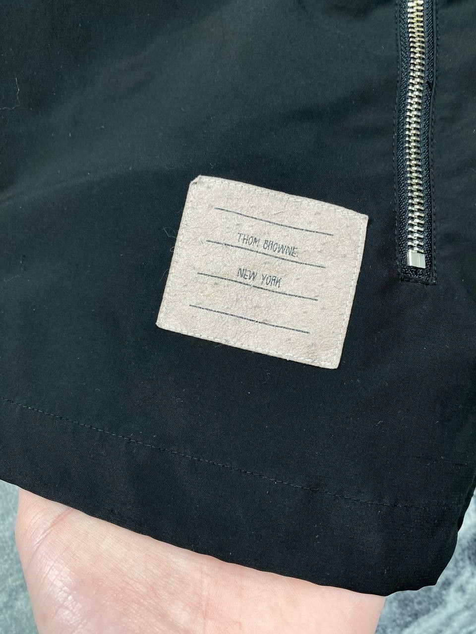 Thom Browne Thom Browne Windbreaker Nylon Jacket Size US L / EU 52-54 / 3 - 5 Thumbnail