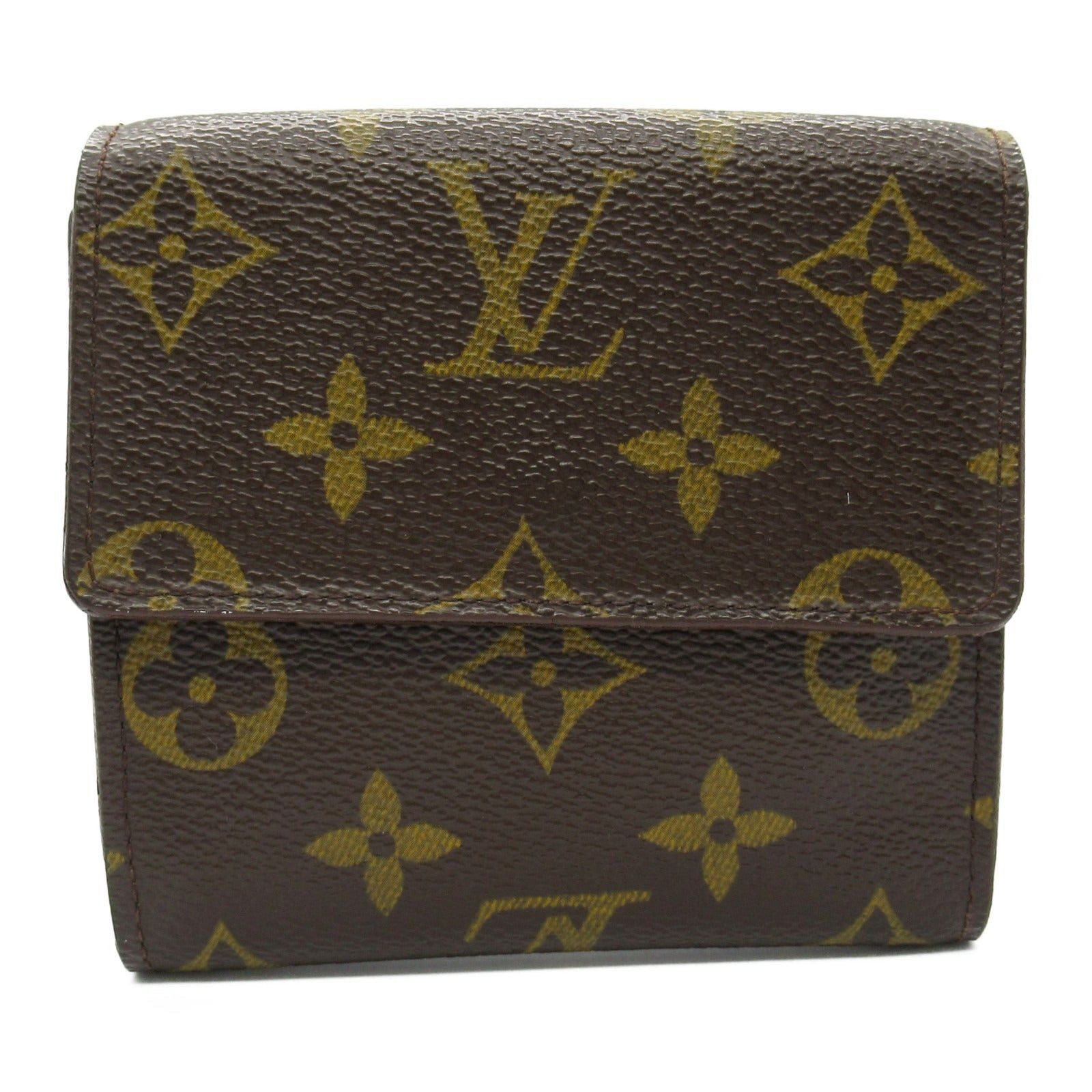 Louis Vuitton Louis Vuitton Porto Monnaie Vie Carte Credit Trifold Wallet Coated Canvas Monogram Brown Size ONE SIZE - 1 Thumbnail