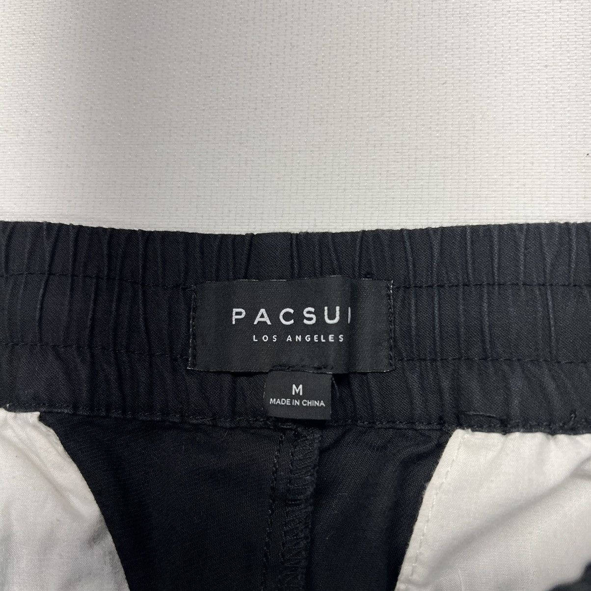 Pacsun Pacsun Pants Black Skinny Stacked Drawstring Ankle Zipper Size US 32 / EU 48 - 6 Thumbnail