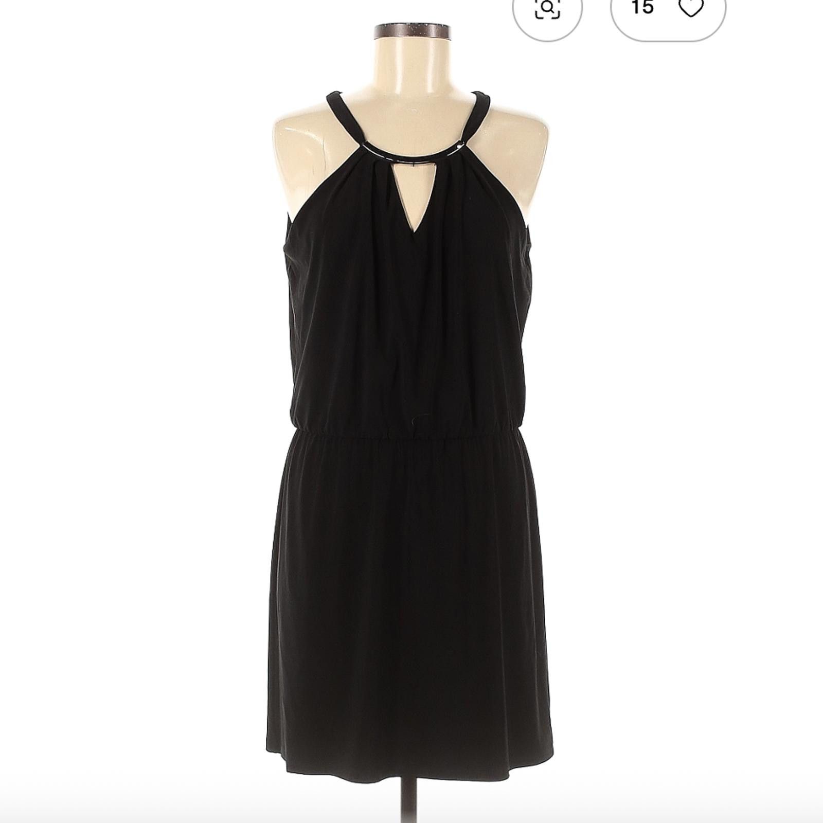 White House Black Market Black Cocktail Dress Size M