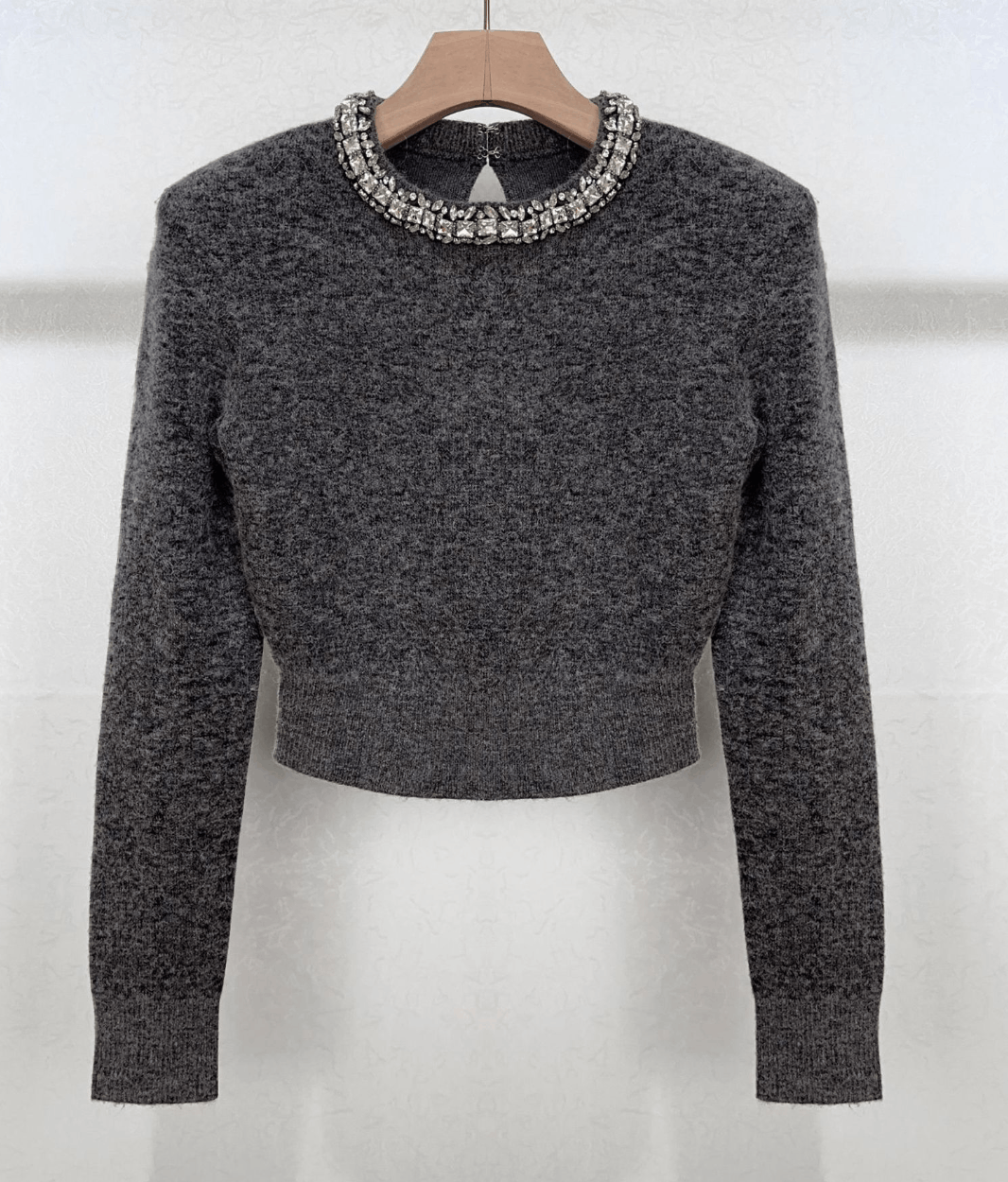 Japanese Brand Grey Viscose Blend Sweater Size M / US 6-8 / IT 42-44 - 1 Thumbnail