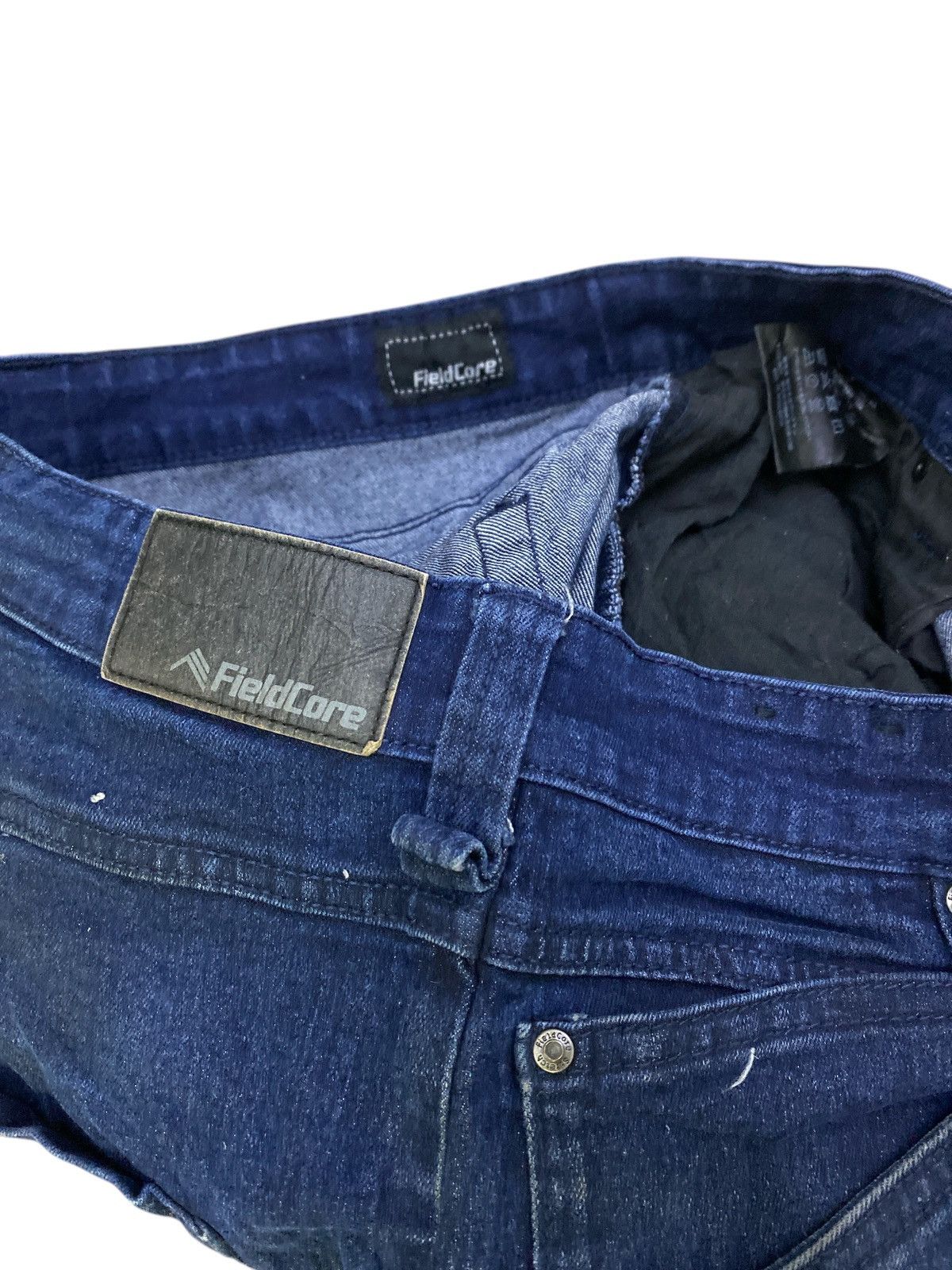 If Six Was Nine × Japanese Brand FieldCore Paint Splatter Cargo Jeans Size US 34 / EU 50 - 15 Thumbnail