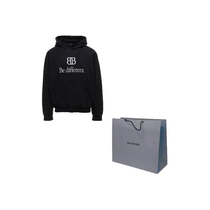 Balenciaga Balenciaga 'Be Different' Hoodie | Grailed