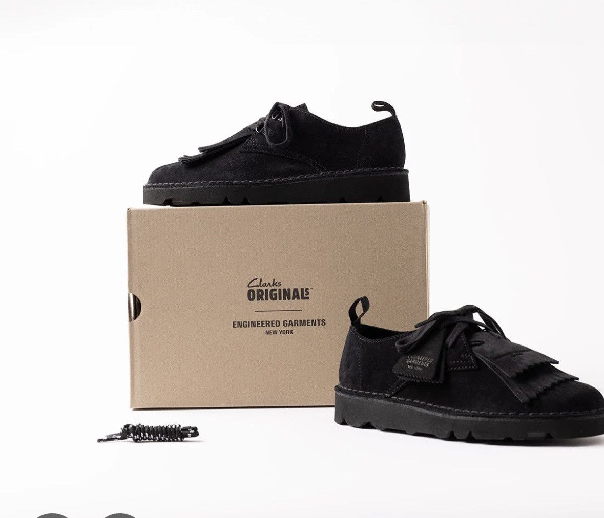 Clarks X Engineered Garments desert shoes