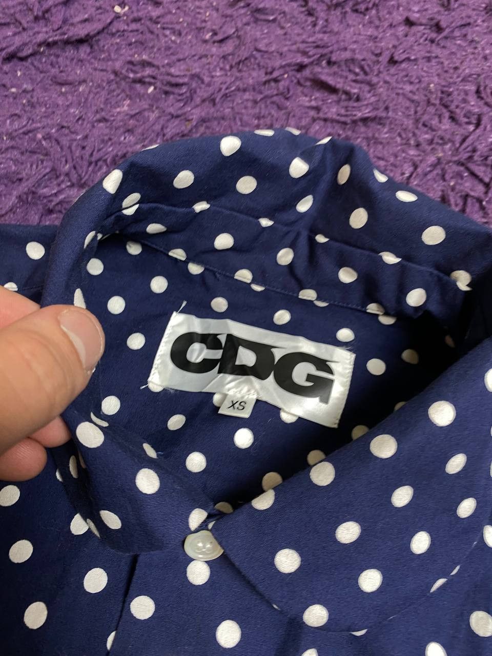 Comme des Garcons Comme Des Garcons Polka Dot Shirt Size US XS / EU 42 / 0 - 2 Thumbnail