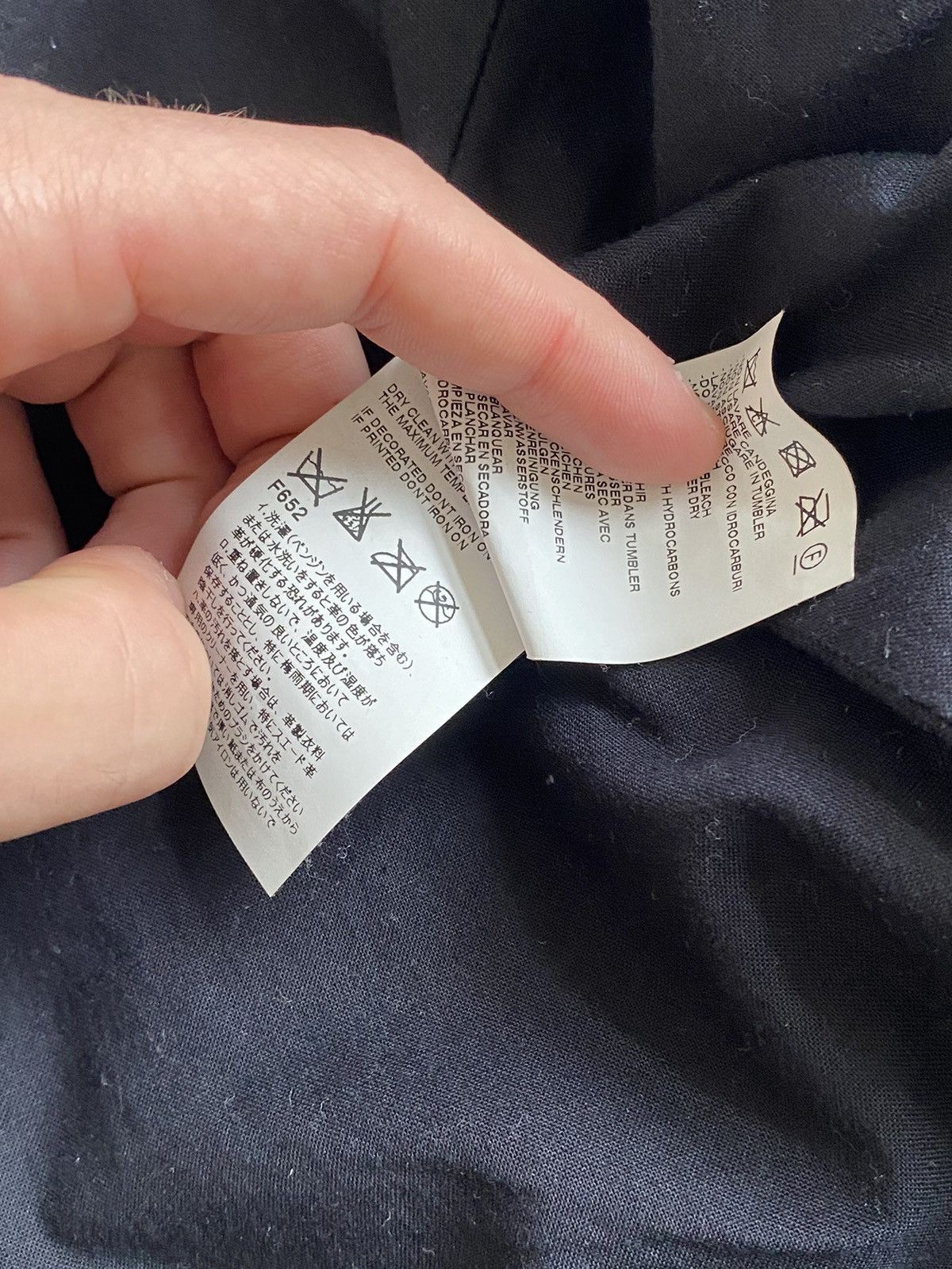 Dsquared2 Dsquared2 leather zip detail jacket Size US M / EU 48-50 / 2 - 9 Thumbnail