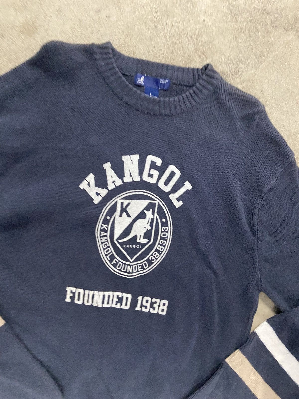 Kangol Vintage kangol knit sweater Size US L / EU 52-54 / 3 - 3 Thumbnail