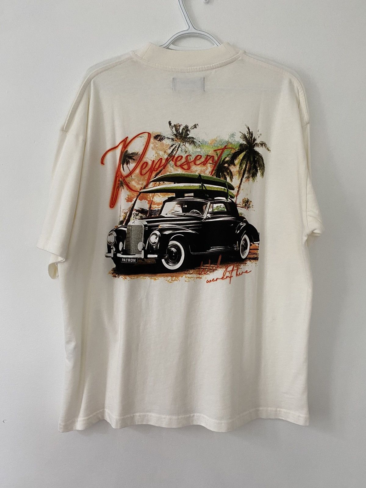 Represent Clo. Represent Clothing White Resort Tee Size US L / EU 52-54 / 3 - 3 Thumbnail