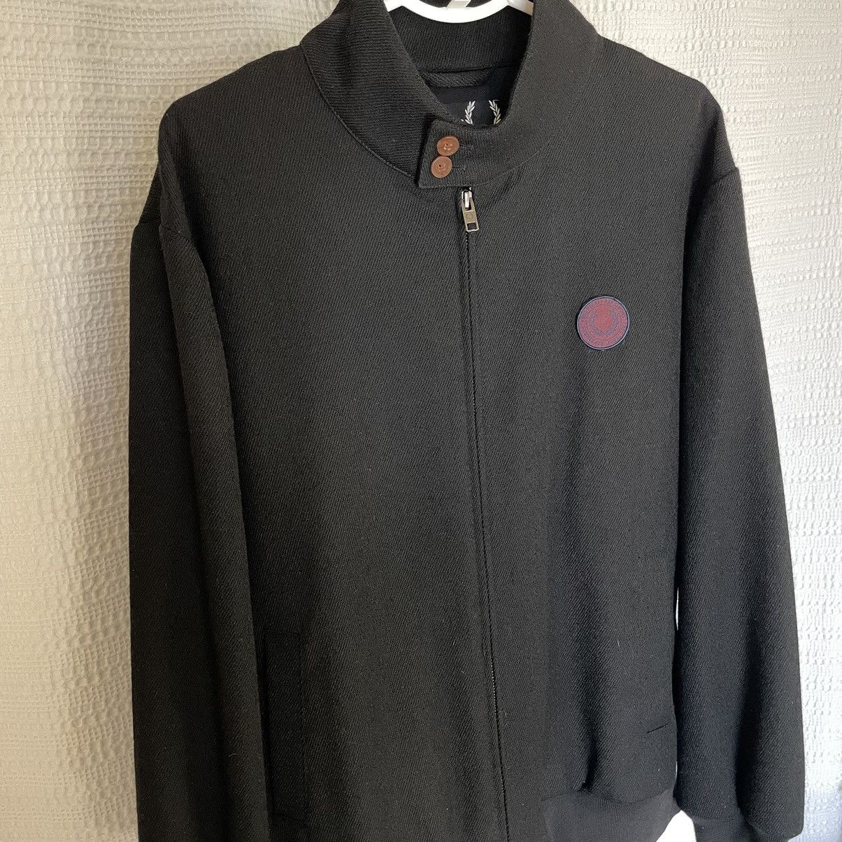 Fred Perry × Raf Simons RAF SIMONS x FRED PERRY WOOL JACKET L Size US L / EU 52-54 / 3 - 4 Thumbnail
