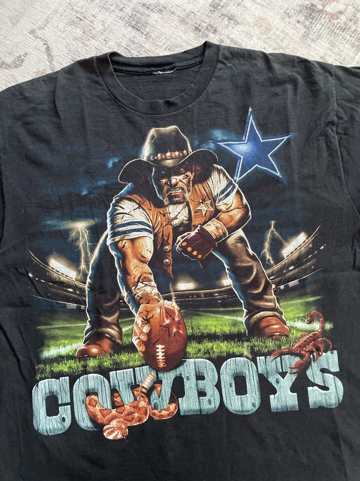 NFL × Vintage Vintage 90s Dallas Cowboys NFL Football Shirt Size US L / EU 52-54 / 3 - 2 Thumbnail