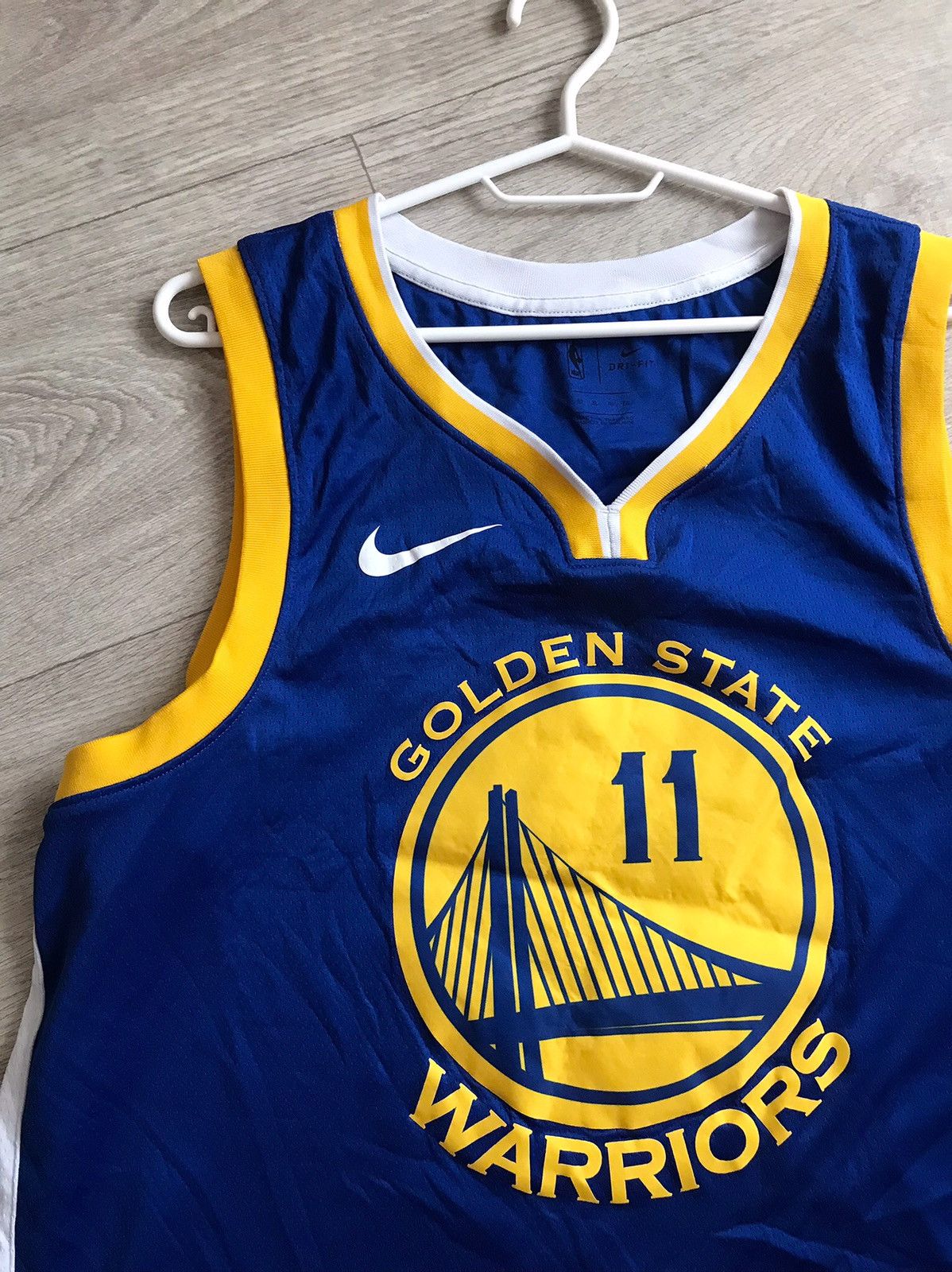 NBA 🔷Nike Golden State Klay Thompson #11 NBA Jersey🔷 Size US XL / EU 56 / 4 - 2 Thumbnail
