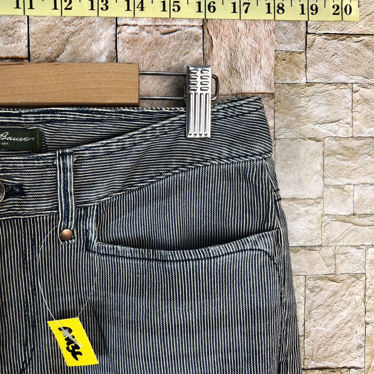 Eddie Bauer Eddie Bauer Blue Stripe Casual Pants #A1136 Size US 27 - 8 Thumbnail