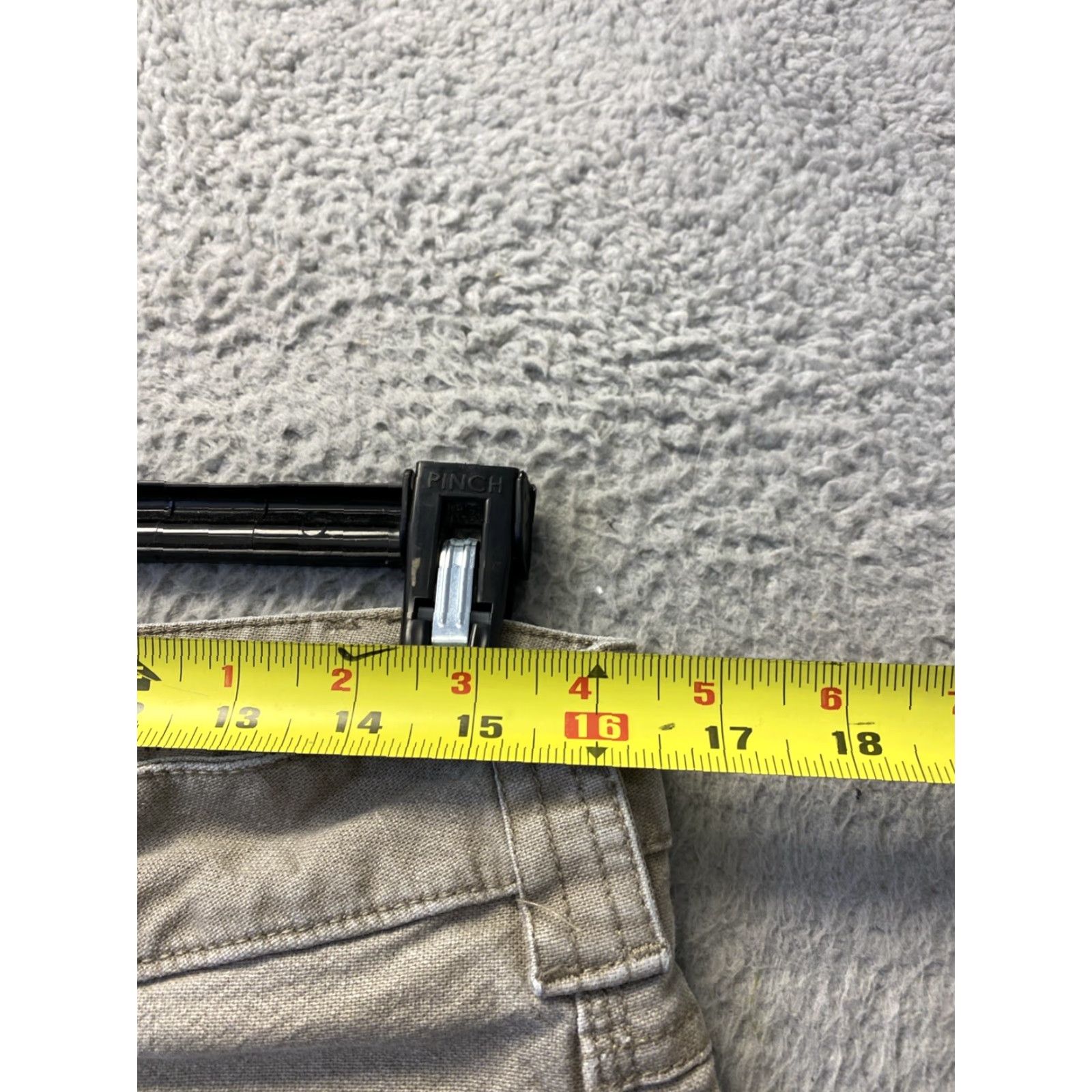 Vintage VINTAGE Hammer Drill Canvas Carpenter Work Pants Men 32 Waist Mid Rise Straight Leg Sand Cotton Durable Workwear Size US 32 / EU 48 - 5 Thumbnail