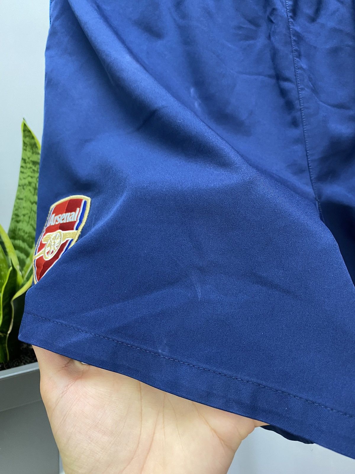 Nike × Vintage Nike Arsenal 2009 2010 Soccer Shorts Football Size US 36 / EU 52 - 10 Thumbnail