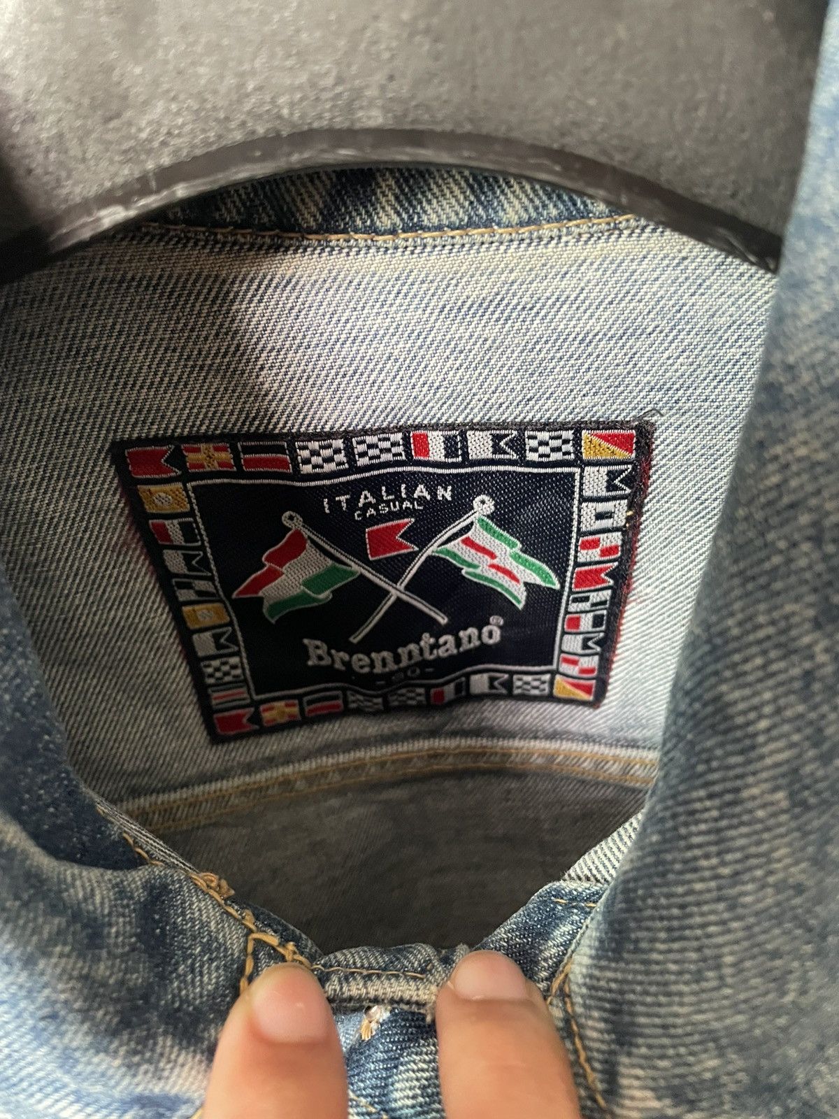 Vintage Brenntand Size US L / EU 52-54 / 3 - 2 Thumbnail