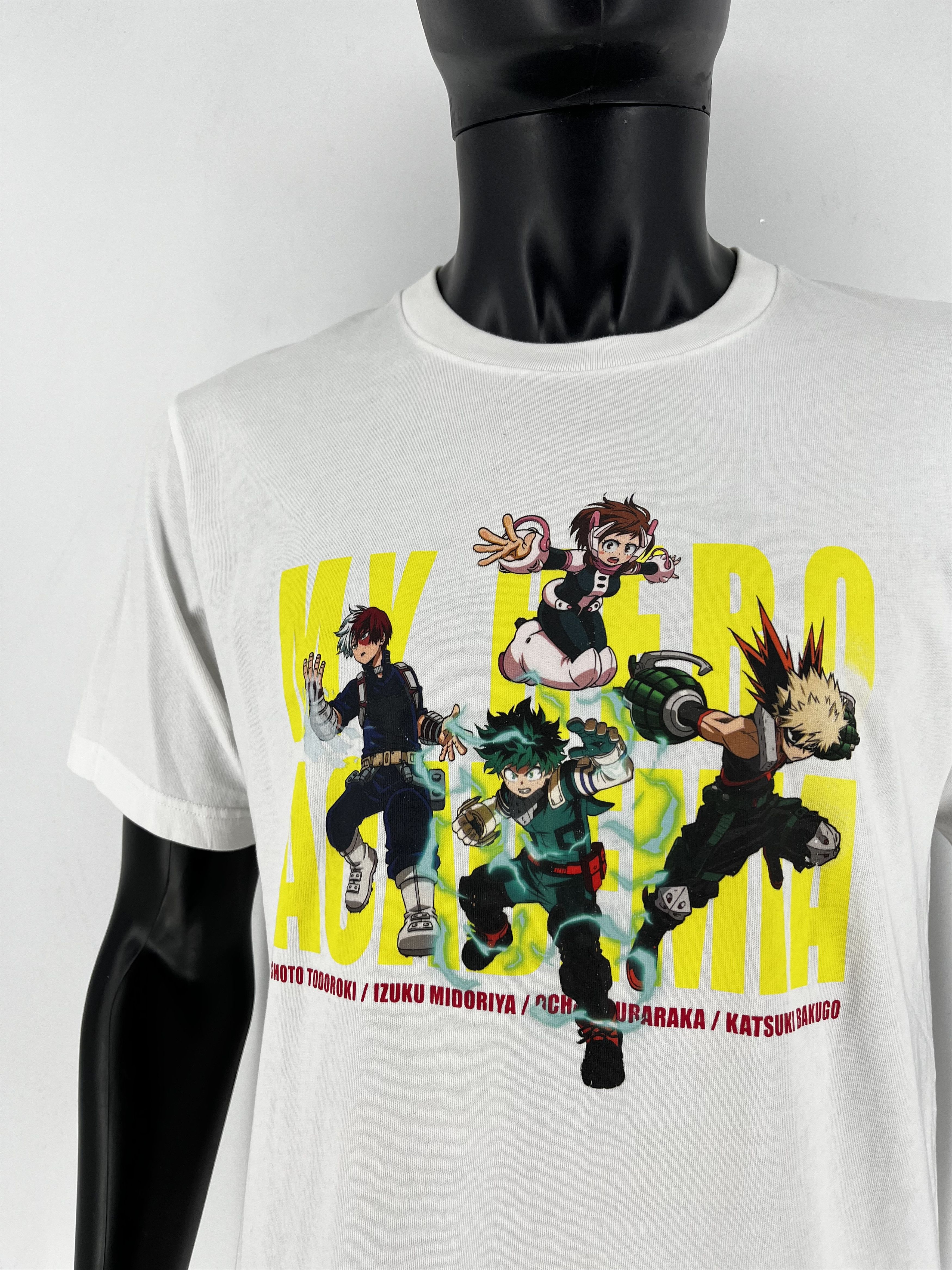 Uniqlo UT Uniqlo My Hero Academia Shirt Adult M White Deku Bakugo Size US M / EU 48-50 / 2 - 7 Thumbnail