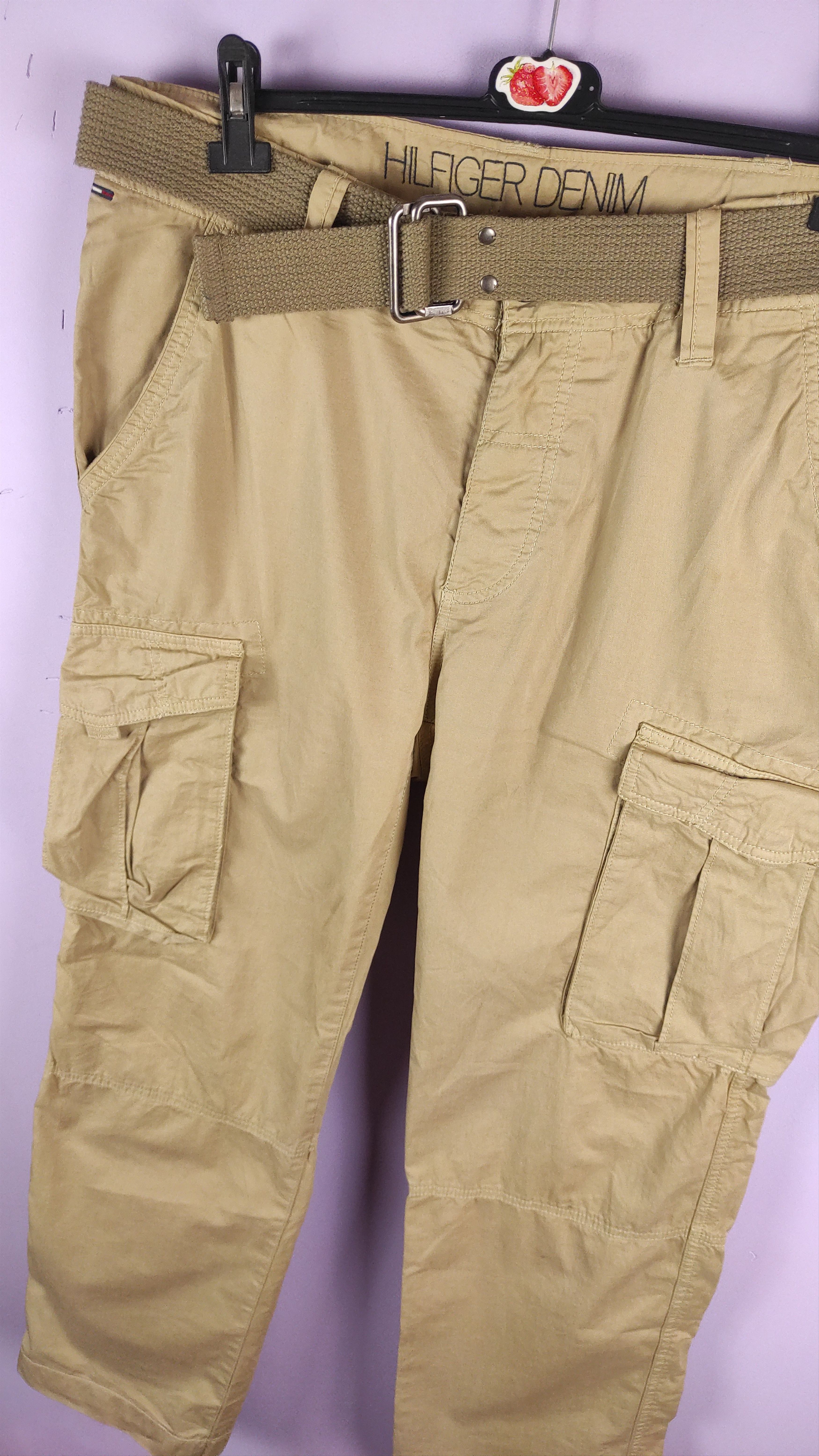 tommy-hilfiger-tommy-hilfiger-denim-cargo-pants-with-belt-w36-l34-grailed