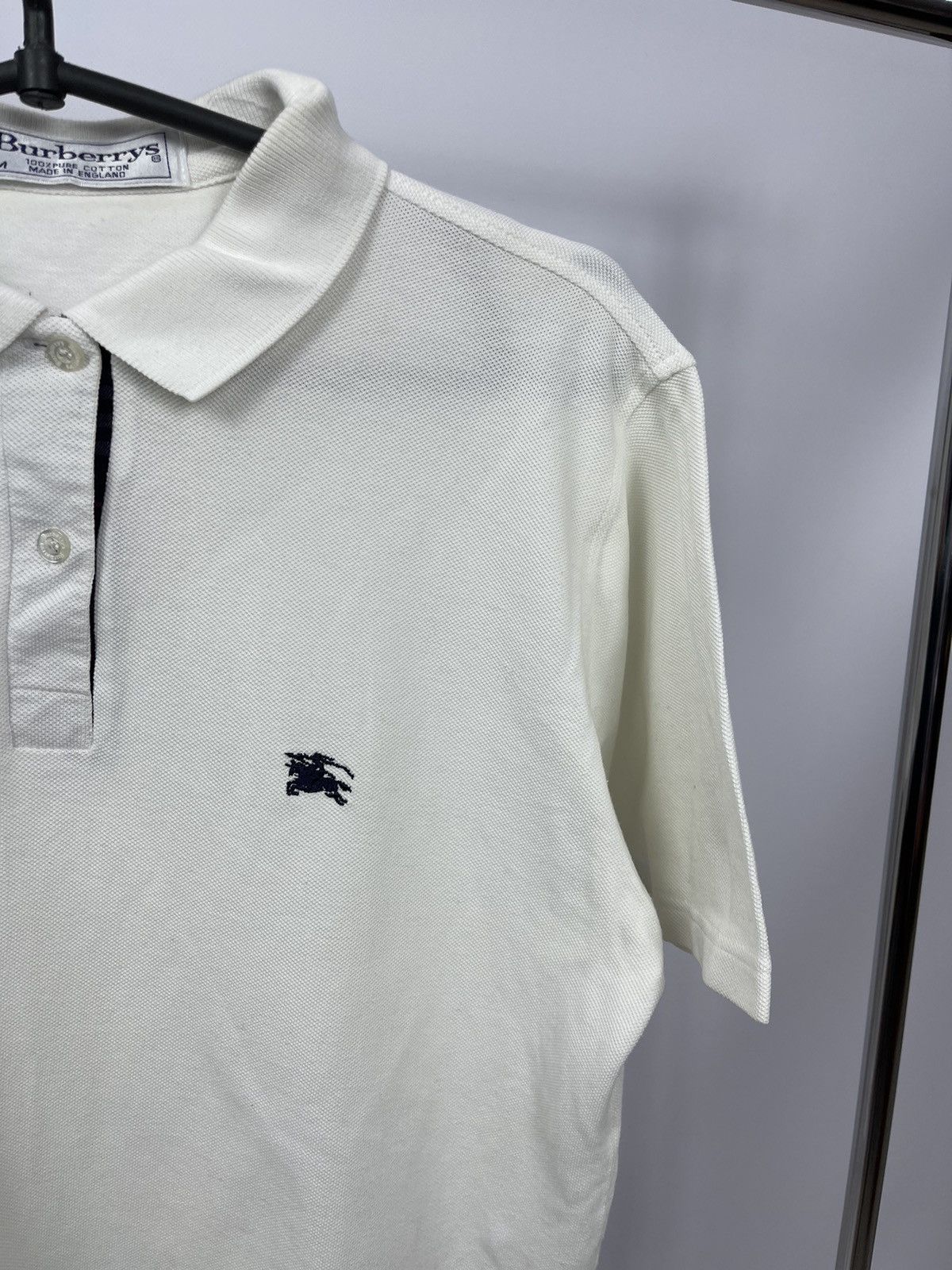 Burberry Burberry’s London Polo Size M Women’s Vintage 90s White Size M / US 6-8 / IT 42-44 - 3 Thumbnail
