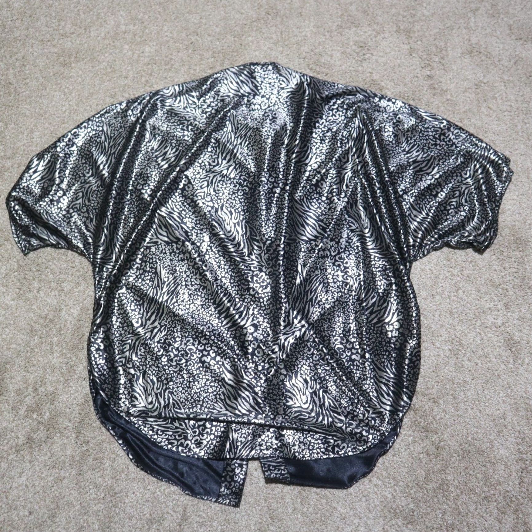 Vintage Keri Ann Shirt Women's L Black Button-Down Shirt Top Button-Up Casual Adult Regular Size L / US 10 / IT 46 - 8 Thumbnail