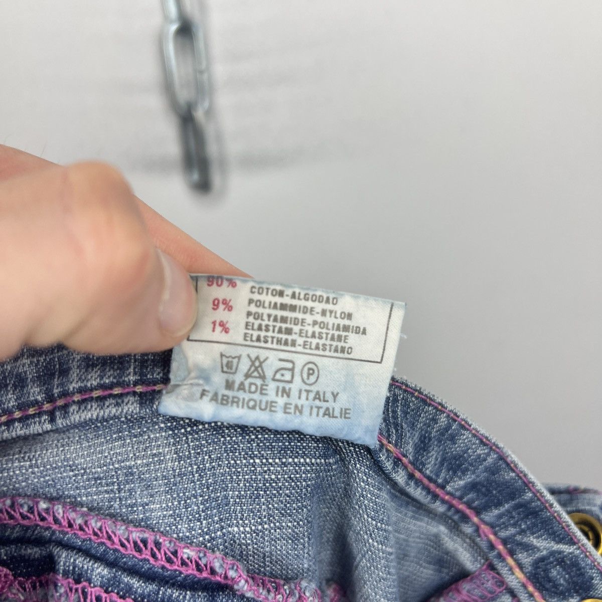 Miss Sixty VTG y2k Miss Sixty Wide Leg Denim Baggy Archive Low Rise Size 30" / US 8 / IT 44 - 11 Thumbnail