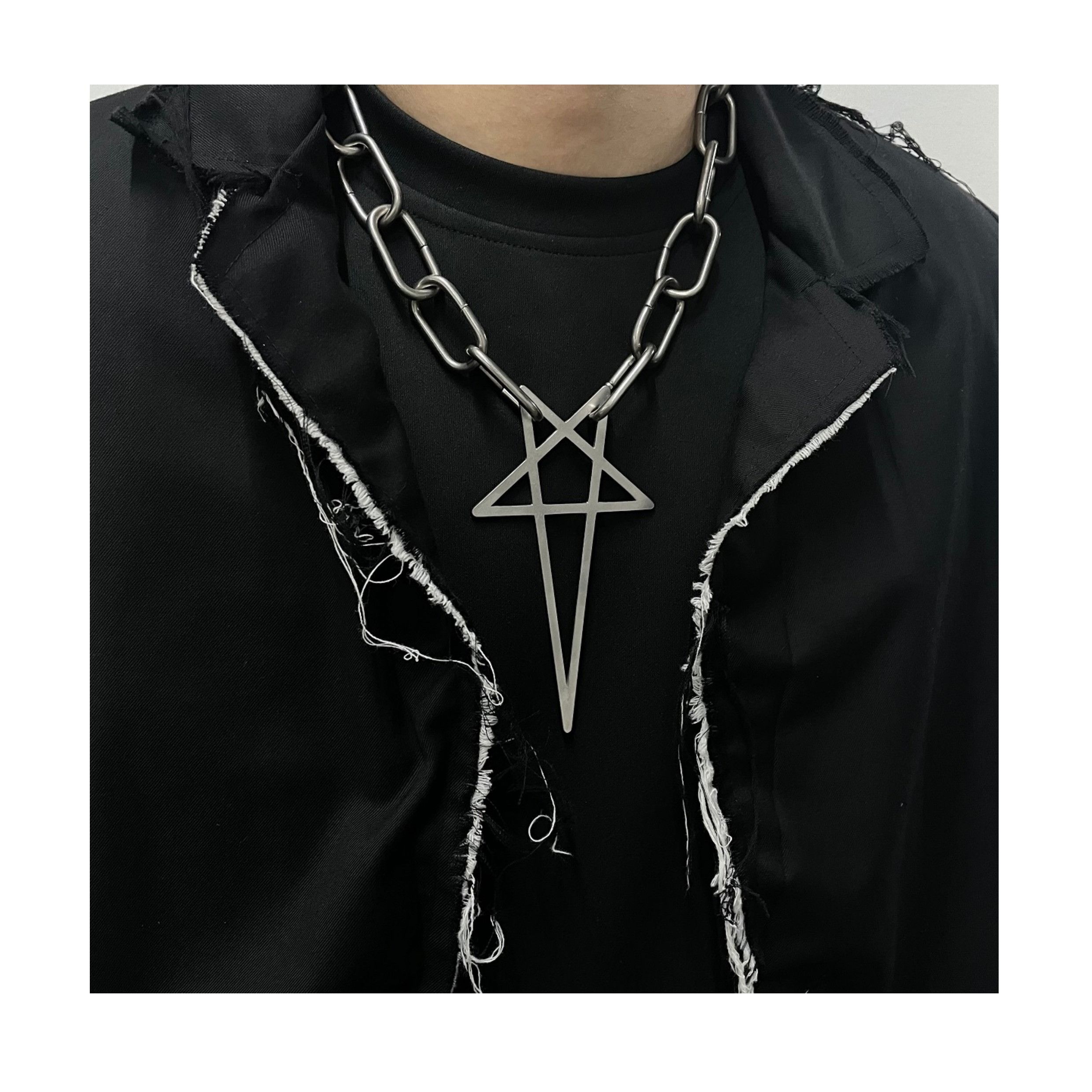 Other New Trend STEAL! Y2K Chains Necklace Chain Size ONE SIZE - 4 Thumbnail