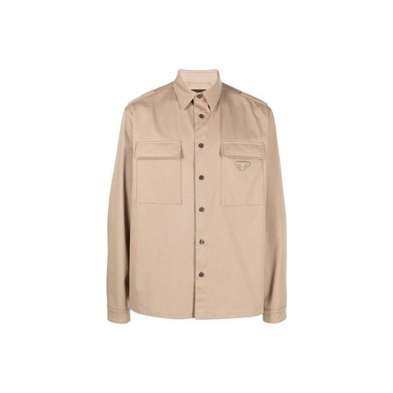Prada Prada Logo Long Sleeve Shirt for Men-2506 Size US L / EU 52-54 / 3 - 3 Thumbnail