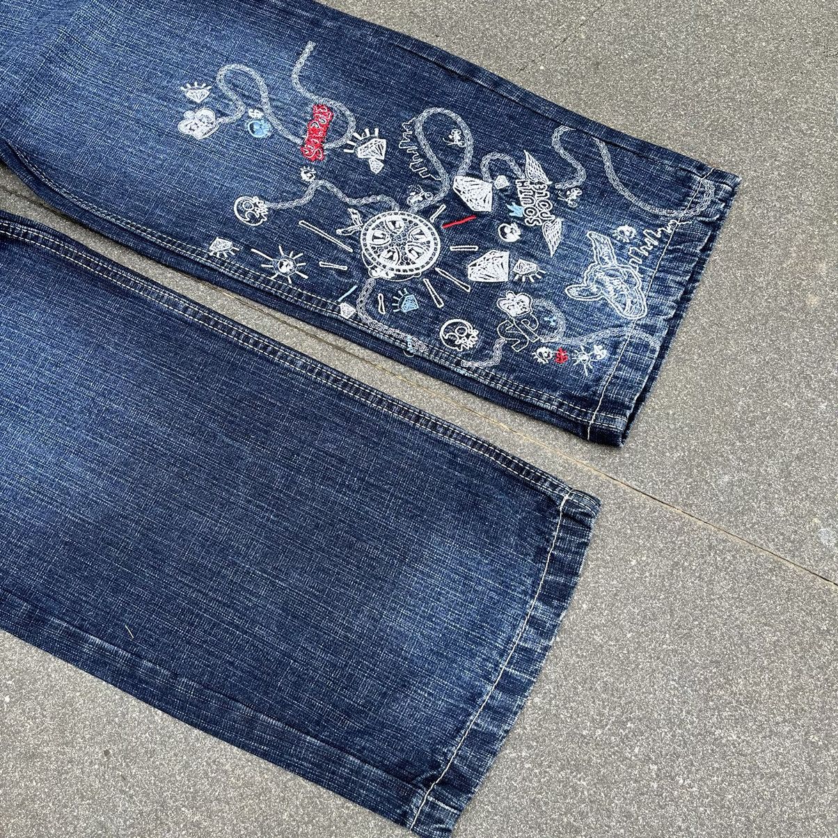 Southpole × Vintage 💥RARE💥 Crazy South Pole Jeans Size US 30 / EU 46 - 5 Thumbnail