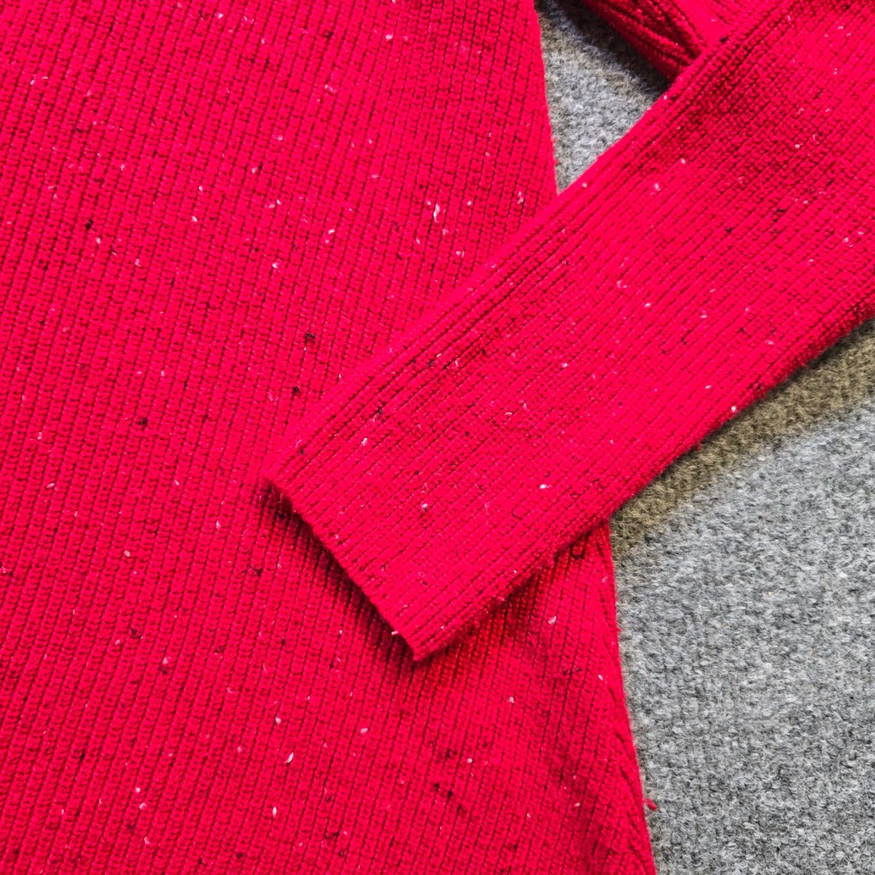 Talbots Talbots Sweater Womens Size Medium Red Knit Turtleneck Casual Holiday Career Pullover Knit All Seasons Mens Womens Girls Boys Size M / US 6-8 / IT 42-44 - 4 Thumbnail