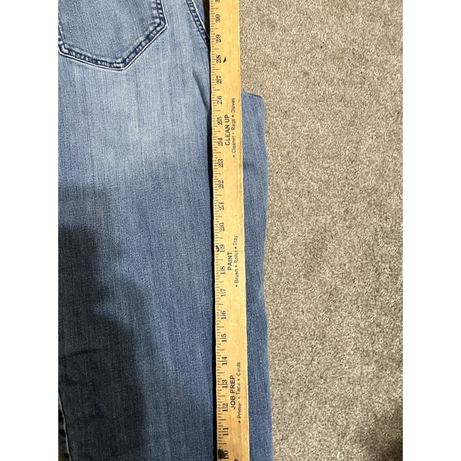 Gloria Vanderbilt Gloria Vanderbilt Amanda Jeans Womens Straight Denim 20W Plus Size Blue 31 In Inseam Regular Rise Mid Vintage No 98% Cotton 2% Spandex Size 27" / US 4 / IT 40 - 7 Thumbnail
