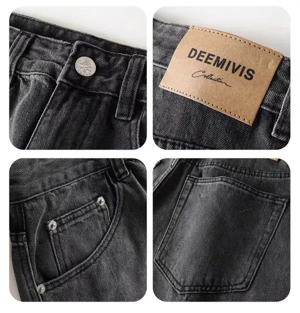VIBE Vintage Street Straight Loose Jeans Size US 30 / EU 46 - 3 Thumbnail
