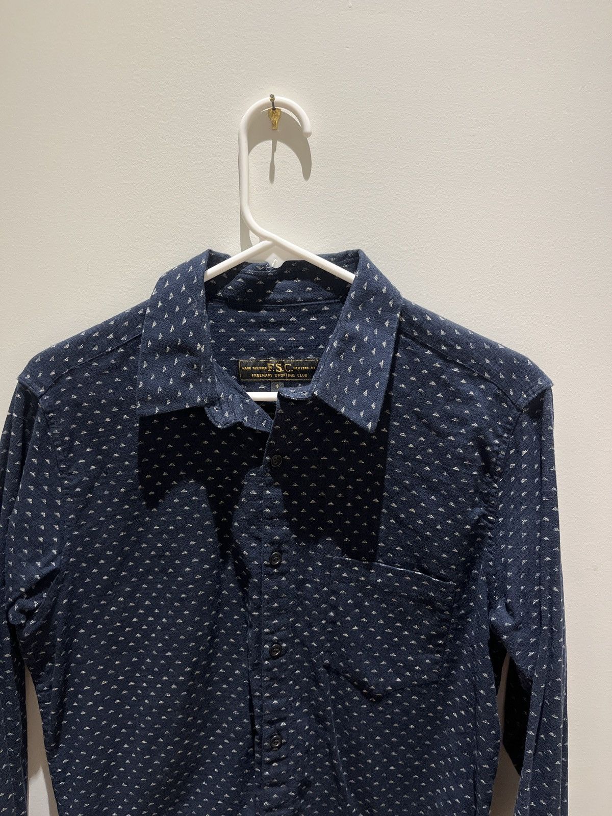 Freemans Sporting Club Freemans Sporting Club Button-up Long Sleeve Patterned shirt Size US S / EU 44-46 / 1 - 1 Thumbnail