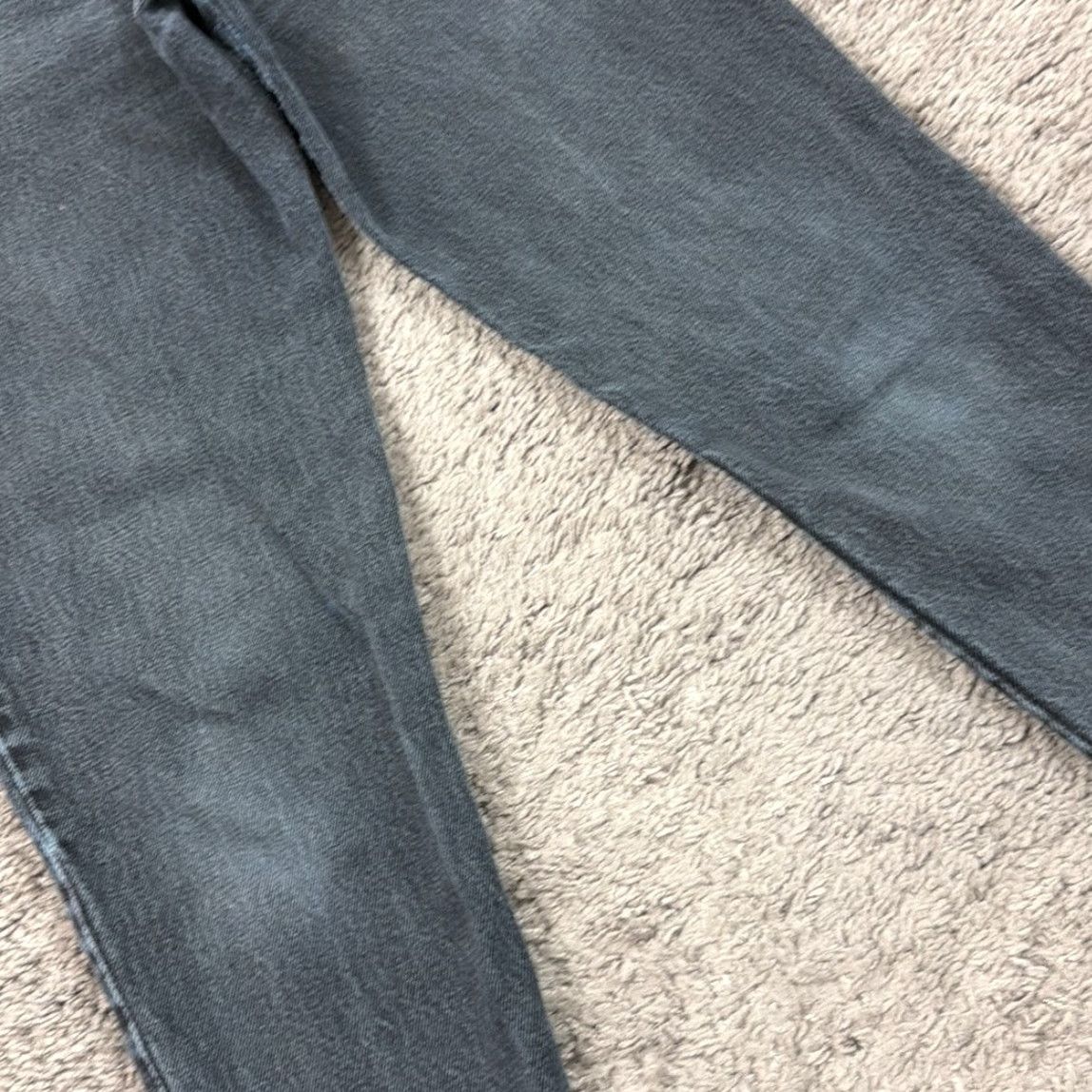 Gap VINTAGE GAP Jeans Womens 8 Black High Rise Tapered Denim 23x28 USA Size 30" / US 8 / IT 44 - 3 Thumbnail