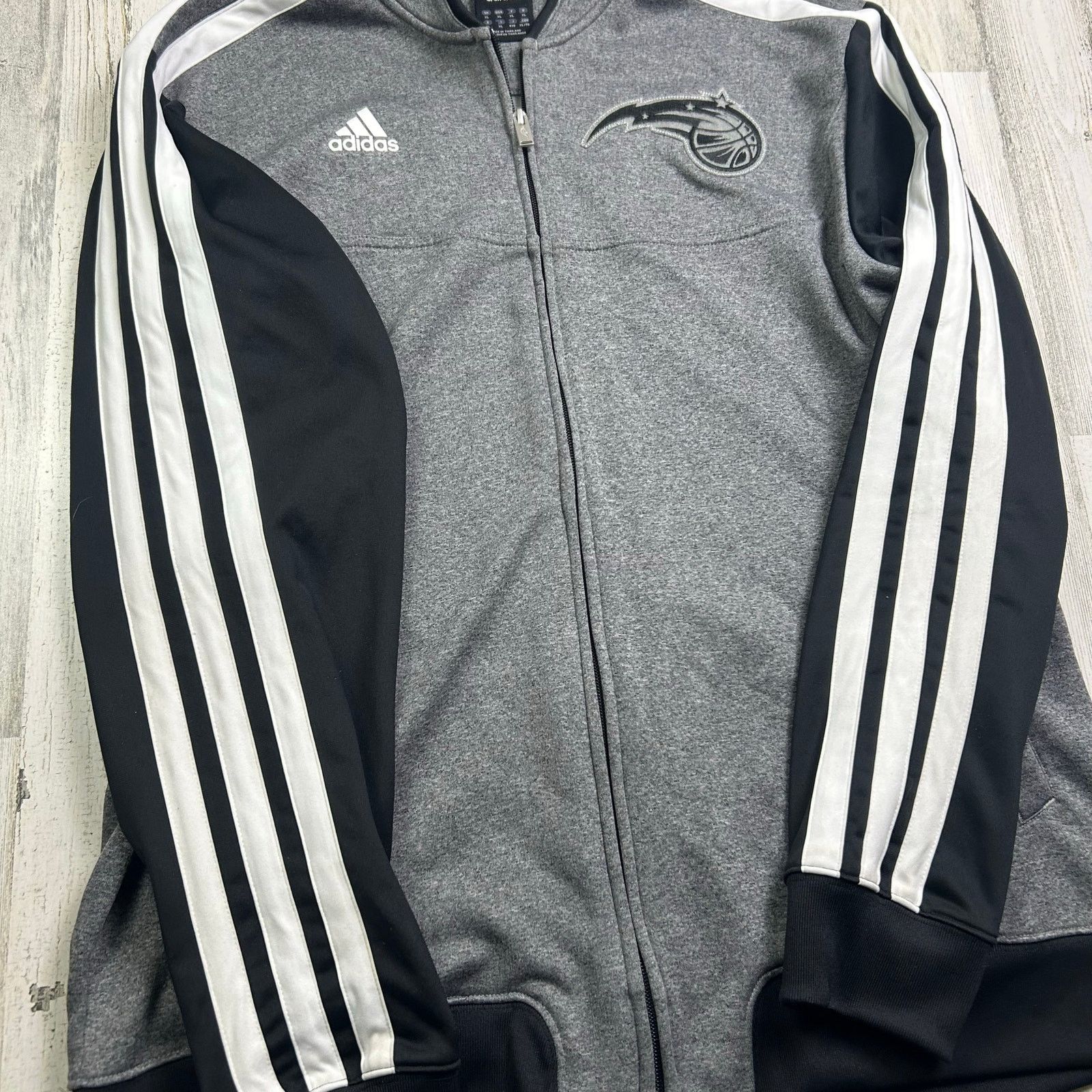 Adidas Adidas Orlando Magic On-Court Warm-Up Jacket Size US XL / EU 56 / 4 - 5 Thumbnail