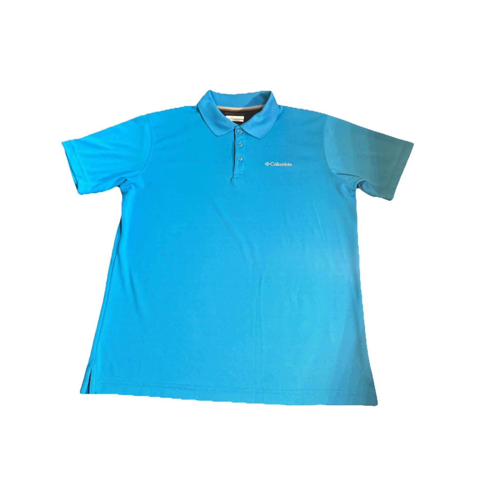Columbia Columbia Sportswear Omni-Wick Men's Med Blue Golf Polo Size US M / EU 48-50 / 2 - 1 Thumbnail