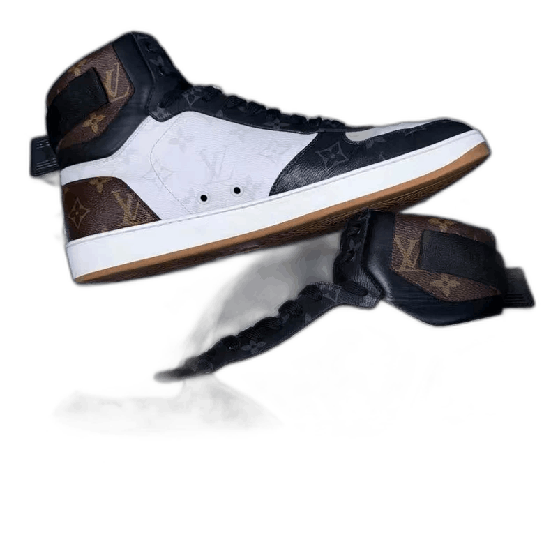 LV Rivoli Classic Black and White Sneakers -2505