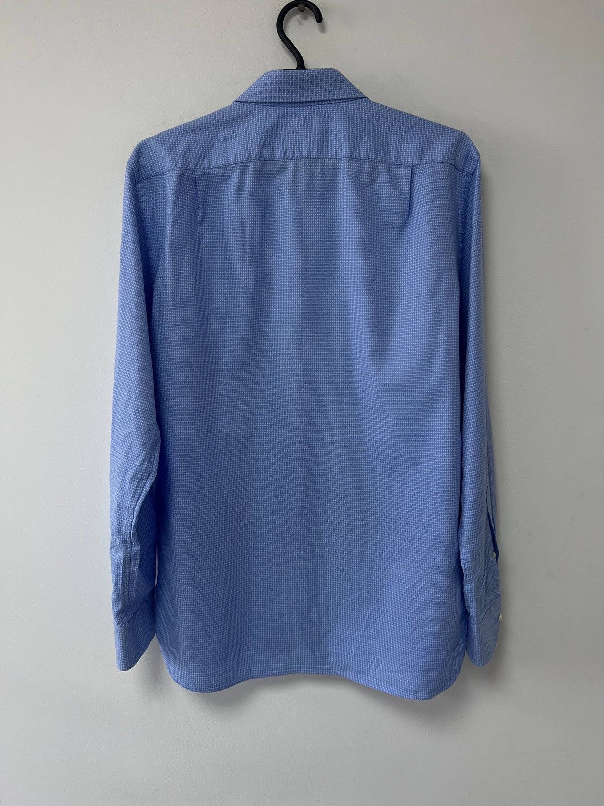 Boggi Authentic Boggi Milano Tailored Fit Button Shirt Blue 41/16 Size US XS / EU 42 / 0 - 20 Thumbnail