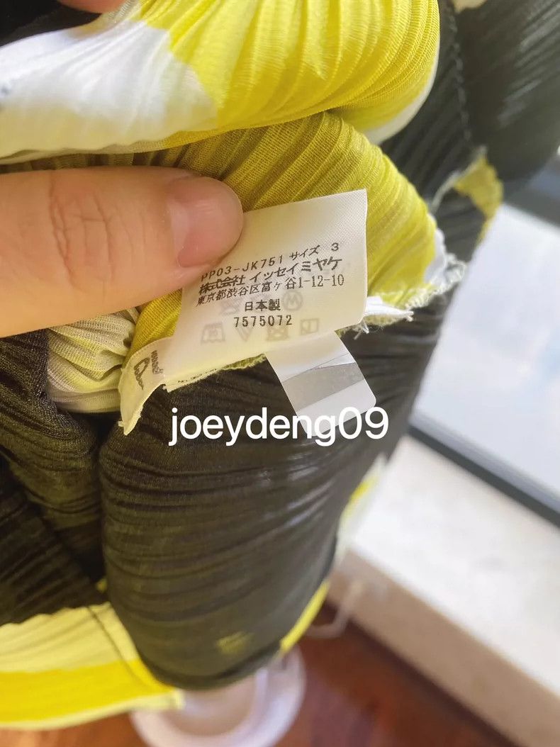Issey Miyake Issey Miyake size:3 Yellow and black color-matched irregul Size XS / US 0-2 / IT 36-38 - 5 Thumbnail