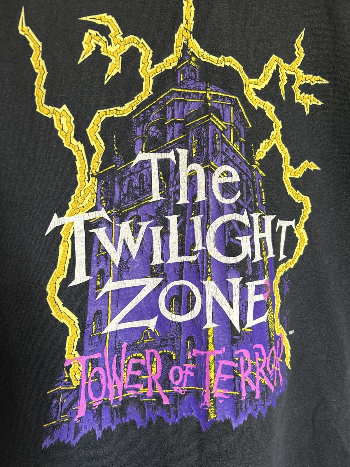 Disney Vintage 90s The Twilight Zone Tower Of Terror Disney T Shirt Size US S / EU 44-46 / 1 - 3 Thumbnail