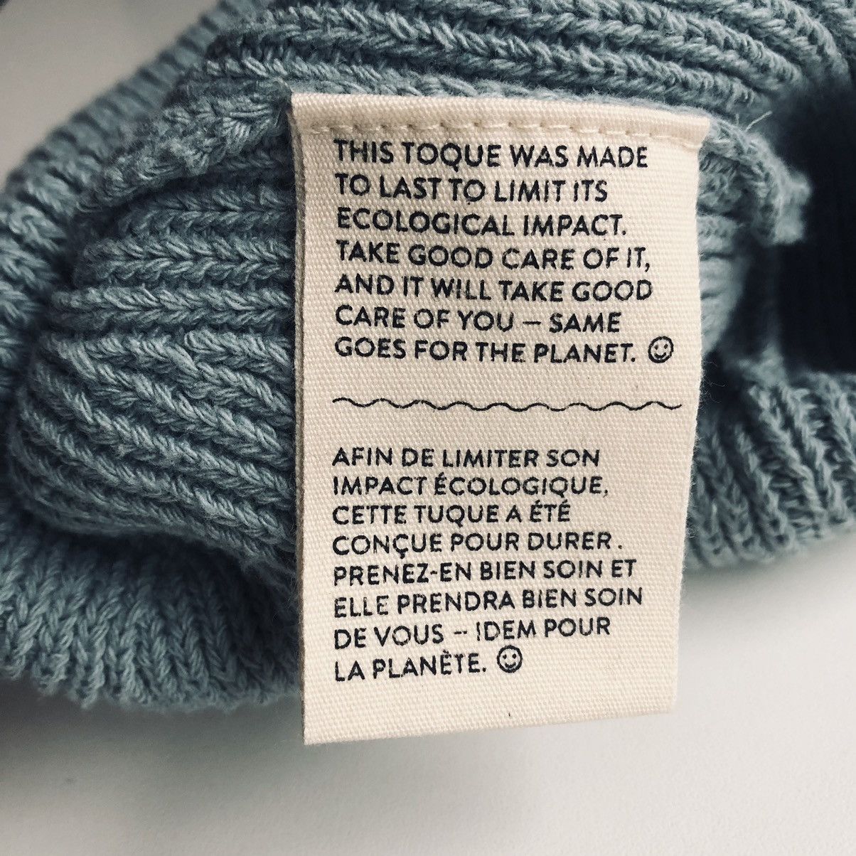 Other MERGE Eco Recycled Cotton Blend Beanie Size ONE SIZE - 3 Thumbnail