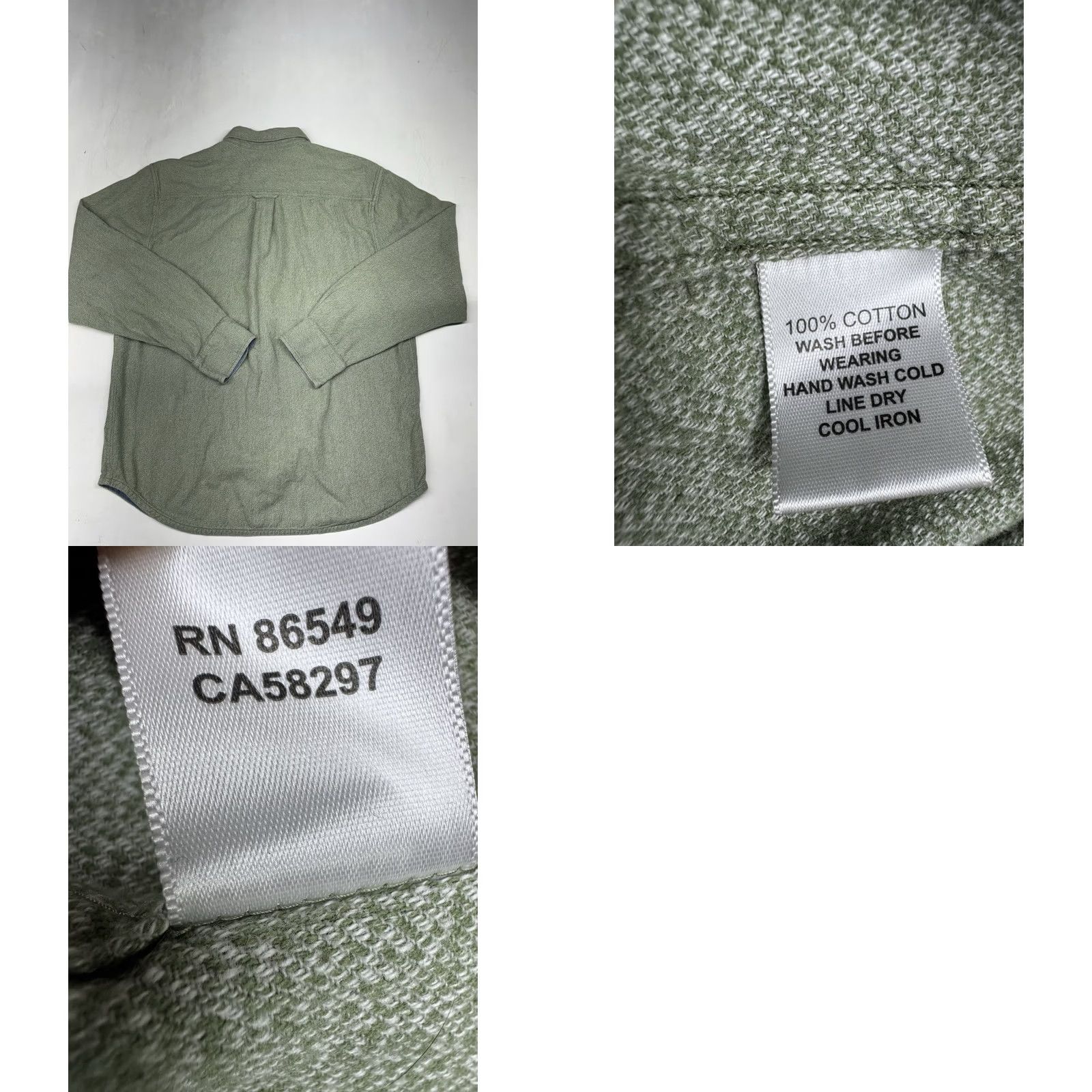 Tommy Bahama Tommy Bahama Jacket Green Overshirt Shacket Button Down Woven Lightweight Mens M Green Casual Jacket Shacket Mid-Length Windbreaker Logo Pockets Mens Size US M / EU 48-50 / 2 - 8 Thumbnail