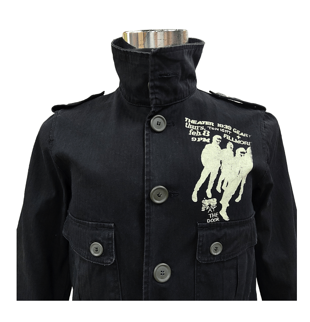 Japanese Brand SHIN AND COMPANY the Anarchist City Rocker Utility Jacket Size US S / EU 44-46 / 1 - 11 Thumbnail