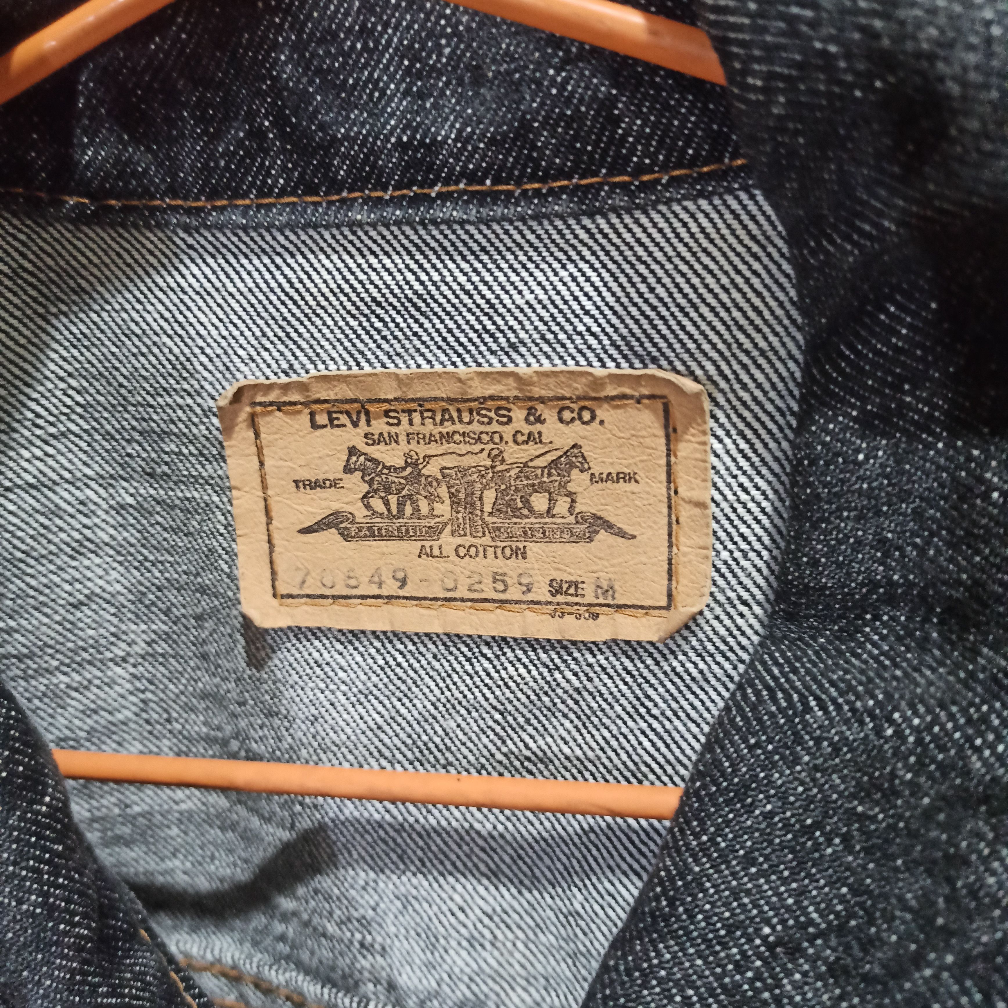 Levi's Made & Crafted × Levi's Vintage Clothing × Vintage Vintage Levis TRucker Jacket Size US S / EU 44-46 / 1 - 2 Thumbnail